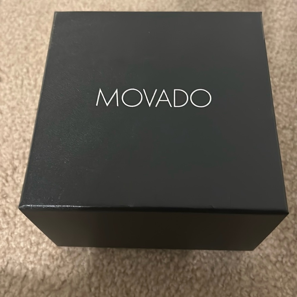 New still in the box Mavado watch
However, I cannot find the tag to the watch